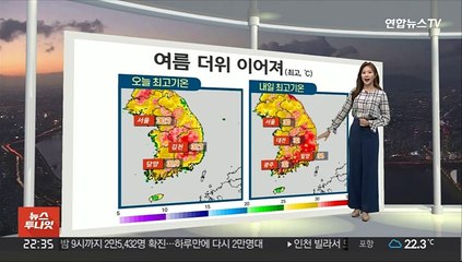 [생활날씨] 때이른 더위 내일 더 기승…강한 자외선 주의