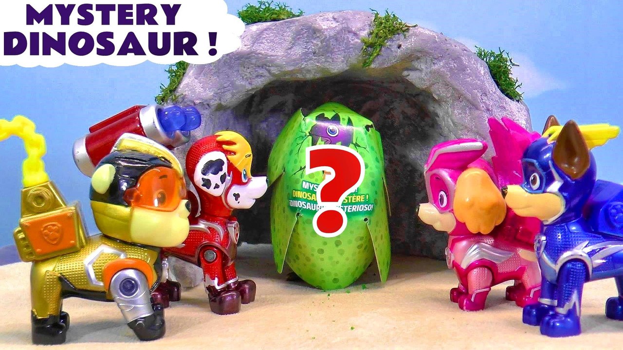 Paw Patrol Mighty Pups Dinosaur Toys Rescue Toy Story Cartoon for Kids Children and Toddlers