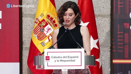 Ayuso presenta la Cátedra del Español para reivindicar su papel en el mundo