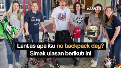 Ternyata Begini Asal-usul No Backpack Day, Mau Coba Ikutan?