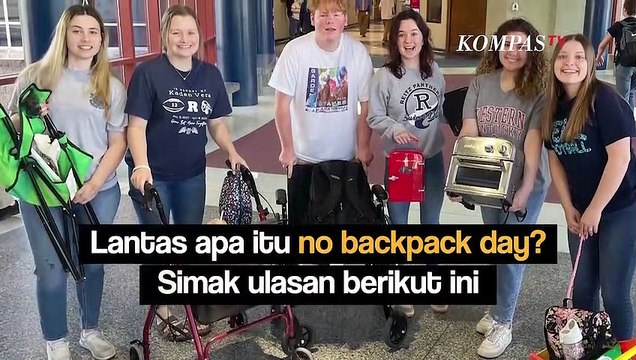 Ternyata Begini Asal-usul No Backpack Day, Mau Coba Ikutan?