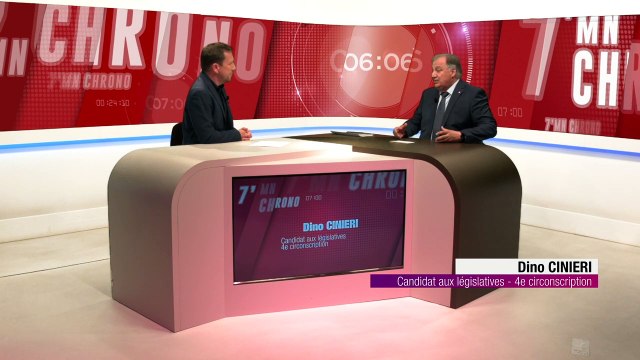7 Minutes Chrono Législatives / Dino Cinieri