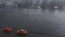 Kırıkkale'de sağanak yağış ve dolu etkili oldu