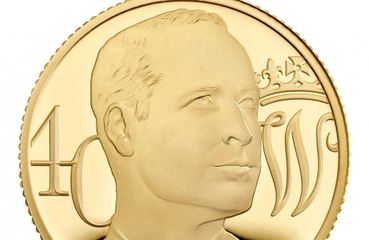 Prince William’s 40th birthday will be marked with a special commemorative £5 gold coin