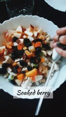 Special  Custard powder Fruit Salad