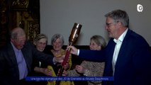 Reportage - Une torche olympique au musée Dauphinois