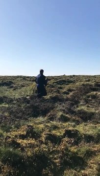 Lamb rescued from deep hole in the Peak District