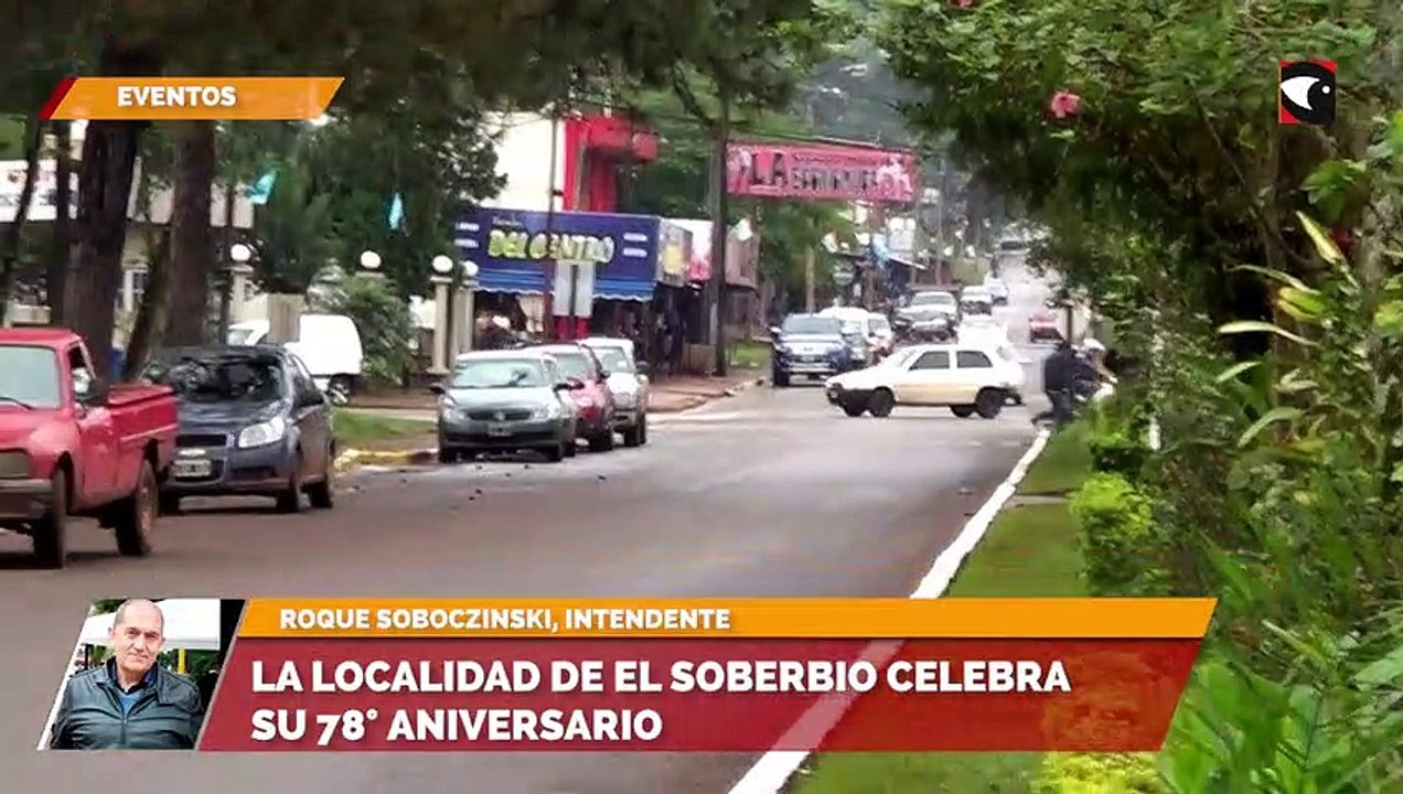 La localidad de El Soberbio celebra su 78° aniversario
