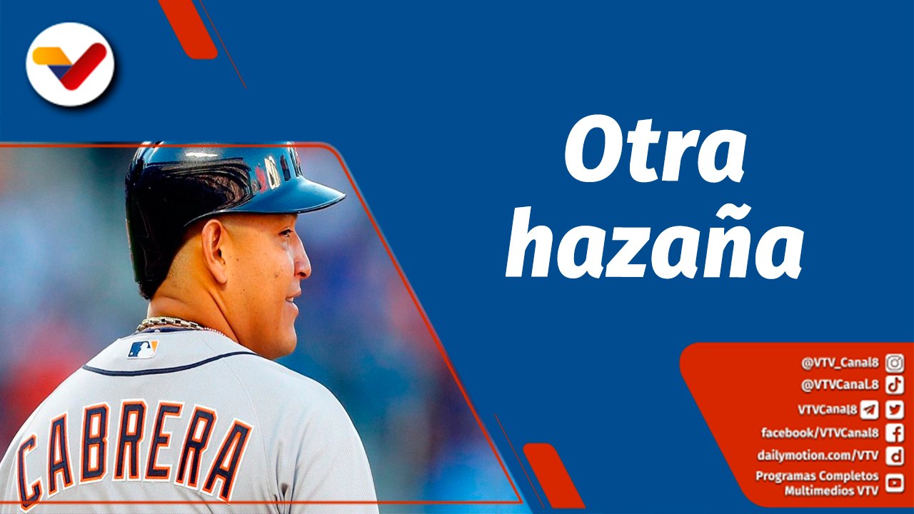 Deportes VTV |   603 dobles para Miguel Cabrera