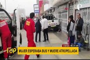 Comas: conductor fuera de control embiste y mata a mujer que esperaba bus en paradero