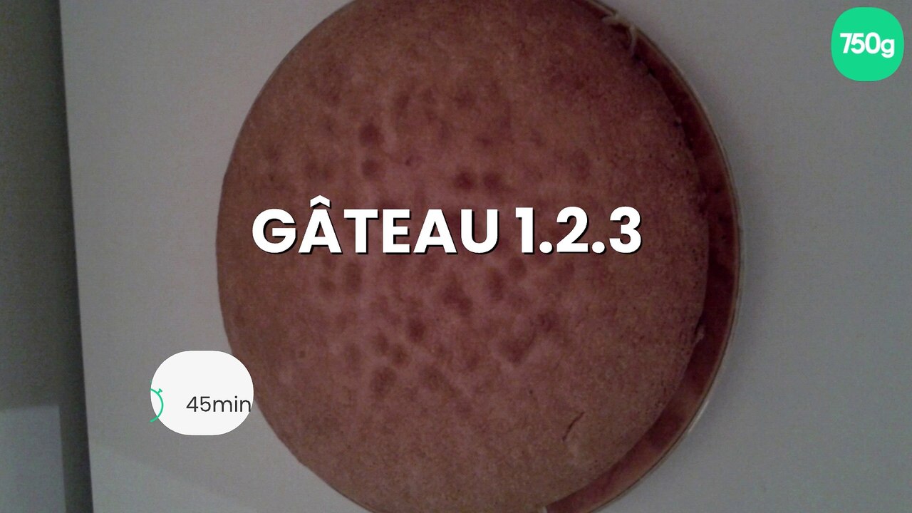 Gâteau 1.2.3.