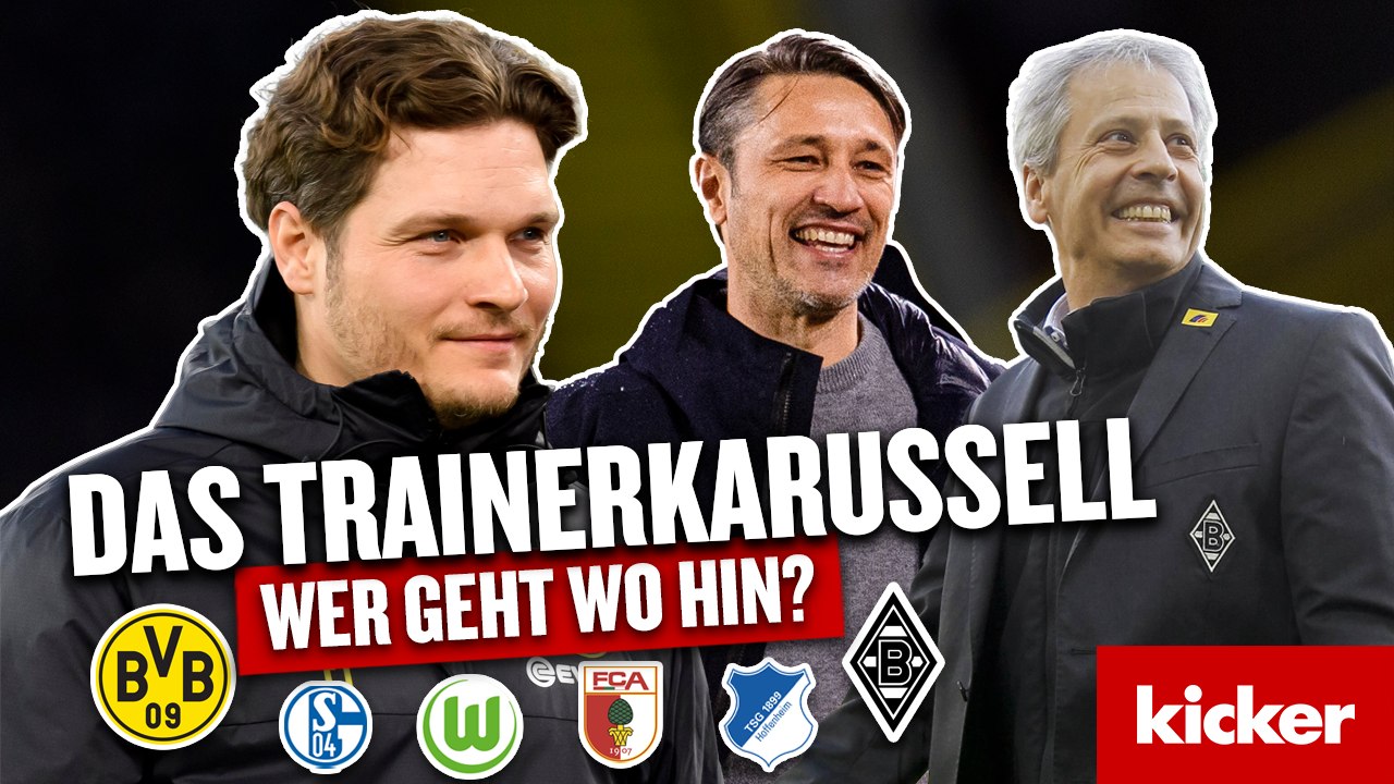 Terzic, Favre, Kovac & Co.: Das verrückte Trainerkarussell der Bundesliga
