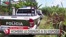 Aprehenden a un hombre que disparó e hirió a su pareja en Villa Tunari