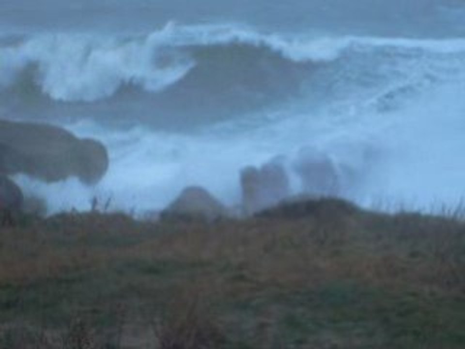 tempete à ploumanac'h