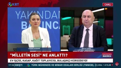 Engin Özkoç: "Herkes Kendi Yüreğindekini Söyleyebilir Ama Bizim Nihai Olarak Saygı Duyacağımız Karar 6'lı Masadan Çıkacaktır"