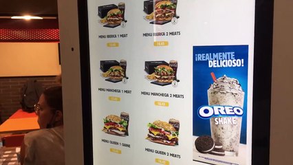 Burger King Menú