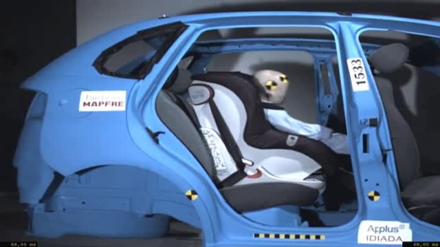 Multados casi 300 vehículos que no usaban retención infantil o llevaban a los niños sin una correcta sujeción