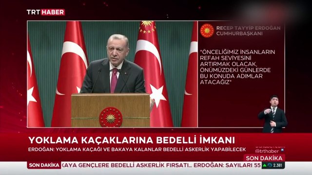 Başkan Erdoğan üstünü çizdi: O artık benim için bitmiştir