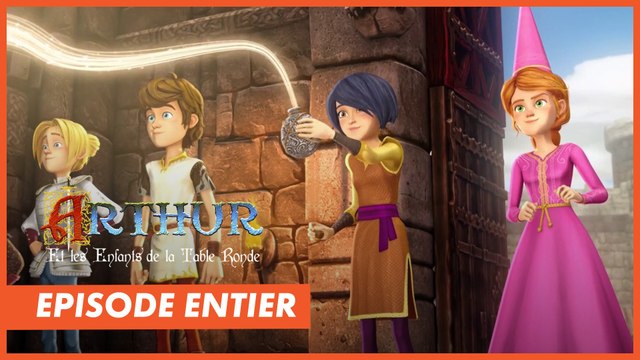 ARTHUR ET LES ENFANTS DE LA TABLE RONDE - Episode entier La Gourde de Jouvence - CANAL+Kids