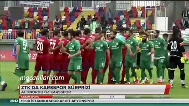 Altınordu 0-1 Kars 36 Spor [HD] 24.10.2017 - 2017-2018 Turkish Cup 4th Round