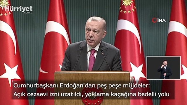 Cumhurbaşkanı Erdoğan, Kabine Toplantısı sonrası önemli açıklamalarda bulundu