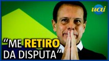 João Doria desiste de ser candidato à presidência da República