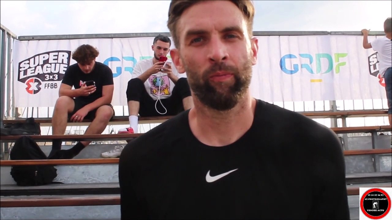 Basket - Open + 3x3 de Vendée ( Les Sables D ' Olonne ) : Interview de Kévin CORRE 22/05/2022