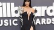 Megan Fox Paired Her New Bangs with an Extreme High Slit Gown at the Billboard Music Award