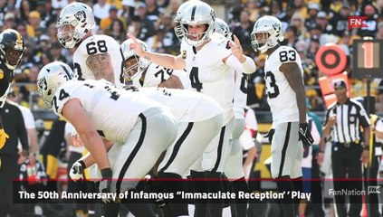 The 50th Anniversary of Infamous  Immaculate Reception  Play