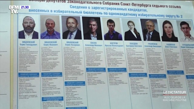 En septembre 2021, deux homonymes se sont présentés aux élections contre un opposant à Vladimir Poutine