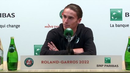 Roland-Garros 2022 - Geoffrey Blancaneaux : "Ça restera un bon Roland-Garros mais j'ai quelques regrets là !"