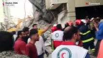 Gebäude im Iran eingestürzt - vier Menschen sterben, nach Überlebenden wird noch gesucht