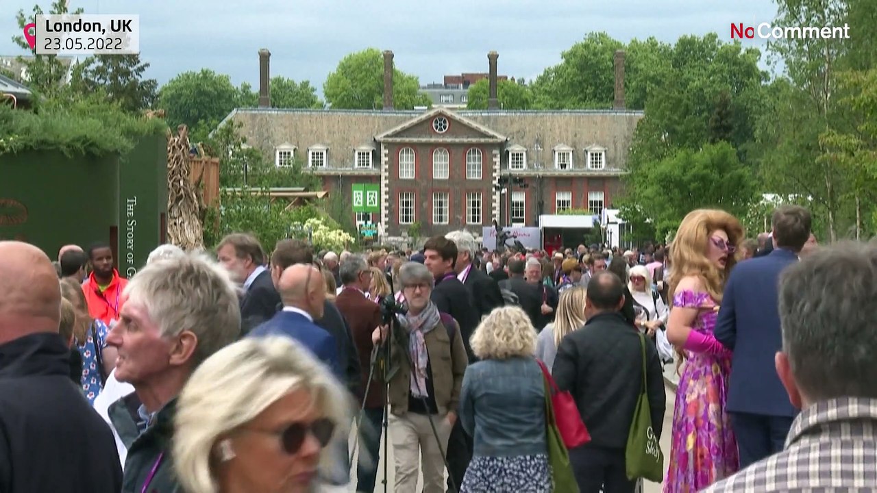 Londoner Chelsea Flower Show: Eine Blumenschau in London sorgt für Furore