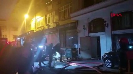 İstanbul'da otel yangını! Sokaklara döküldüler