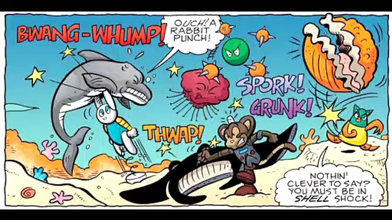 Archie Sonic 185 The Misfit Badniks Salty, Soggy Sequel