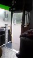 Rayo cae mientras pasajeros de un bus captaban los efectos de las lluvias en Nicaragua