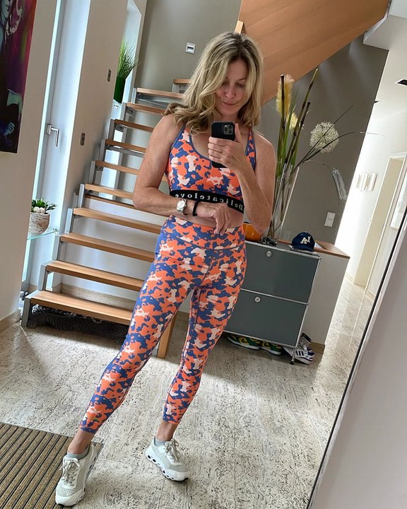 Mit 58: frauke ludowig zeigt ihre hammer-figur im hautengen sport-outfit