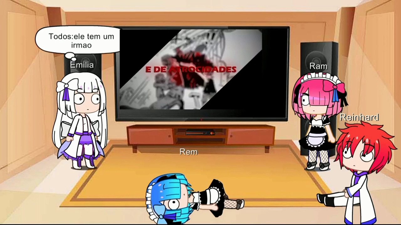 Re Zero React ao Rap do Corazon