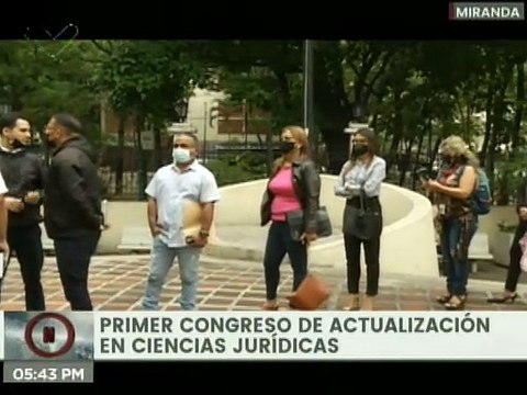 Realizan 1er Congreso de Actualización en Ciencias Jurídicas en el núcleo de la USM en Caracas