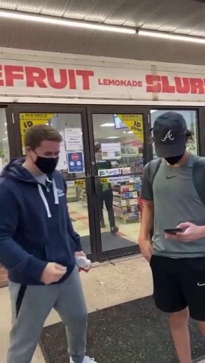 DJ Blitz taking pictures with fans in St. Vital