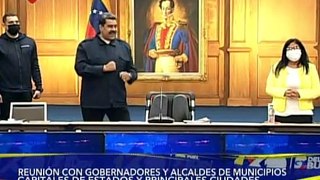 Presidente Maduro lidera reunión con autoridades del Ejecutivo, Gobernadores y Alcaldes del país