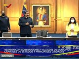 Presidente Maduro lidera reunión con autoridades del Ejecutivo, Gobernadores y Alcaldes del país