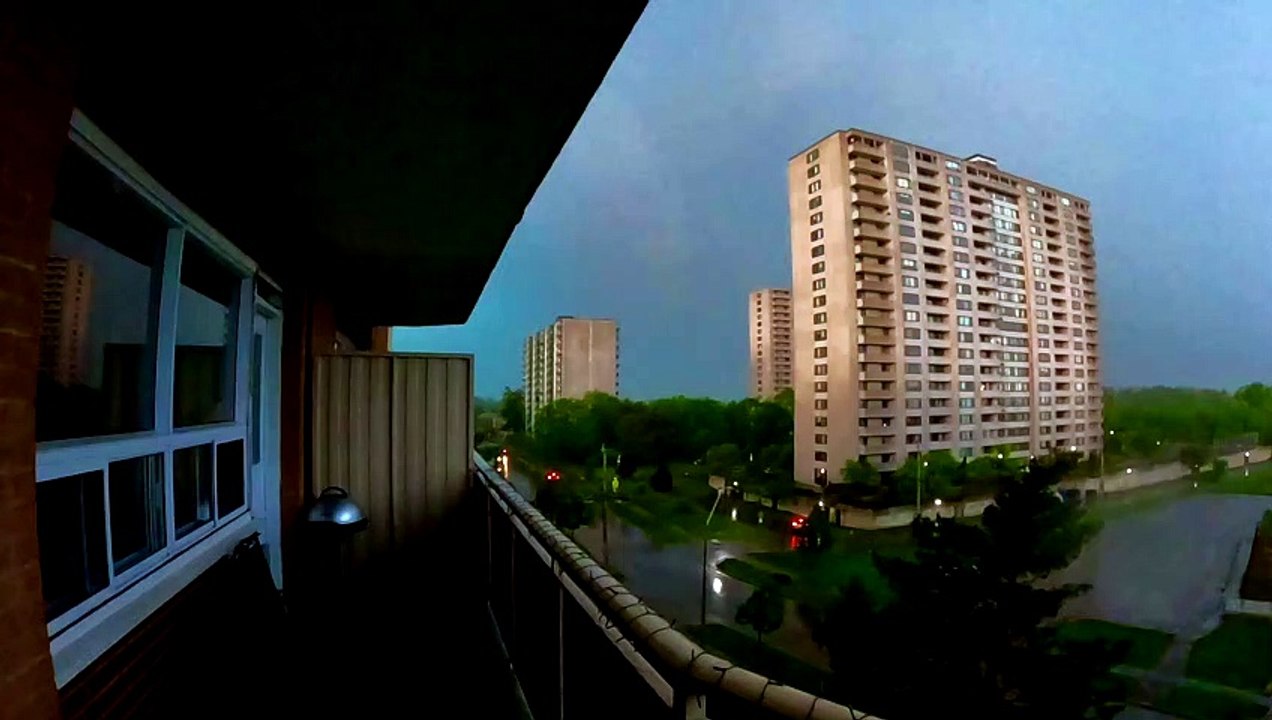 Powerful Storm Rapidly Changes Landscape