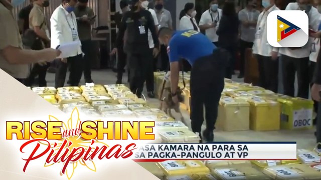 COCs at ERs, nasa kamara na para sa canvassing sa pagka-pangulo at bise presidente