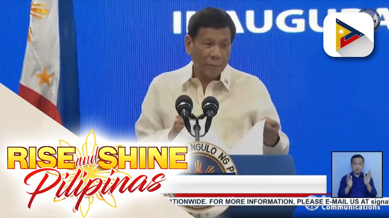 Pres. Duterte, kinilala ang pagsisikap ng MMDA lalo na sa gitna ng COVID-19 pandemic