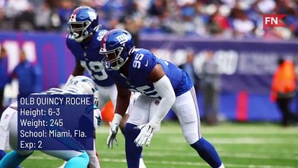 New York Giants Training Camp Player Preview  OLB Quincy Roche