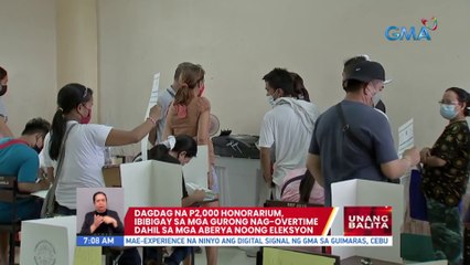 Dagdag na P2,000 honorarium, ibibigay sa mga gurong nag-overtime dahil sa mga aberya noong eleksyon