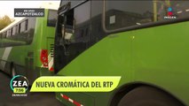 RTP le da nueva imagen a 721 unidades; renuevan cromática