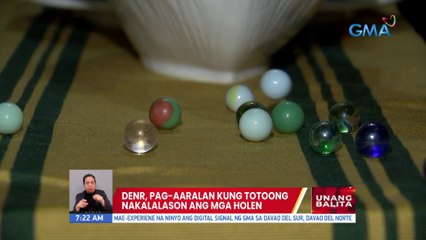 DENR, pag-aaralan kung totoong nakakalason ang mga Holen | UB