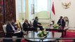 Presiden Joko Widodo Menerima Kunjungan Menteri Luar Negeri Serbia, Istana Merdeka